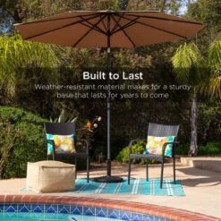 Best Choice Products 18in Round Heavy-Duty Steel Patio Umbrella Base Stand W/ Rust-Resistant Finish - Bronze -Best Choice Products GUEST 023c1bc2 43d5 42b0 812e a732f351c59a