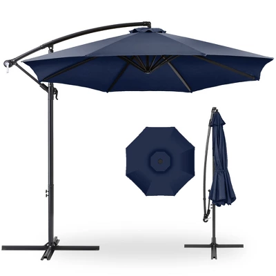 Best Choice Products 10ft Offset Hanging Outdoor Market Patio Umbrella W/ Easy Tilt Adjustment 18 Best Choice Products 10ft Offset Hanging Outdoor Market Patio Umbrella W/ Easy Tilt Adjustment - Image 16
