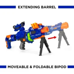 Best Choice Products Electric Customizable Soft Foam Ball Long-Distance Blaster Toy W/ Barrel Extension, 12 Balls, Bipod -Best Choice Products GUEST 0a329fab fe08 4aad 8506 60d872888cb2