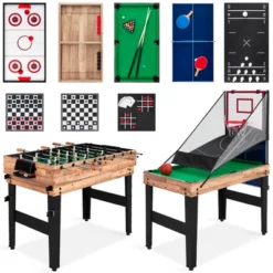 Best Choice Products 13-in-1 Combo Game Table Set W/ Ping Pong, Foosball, Basketball, Air Hockey, Archery 16 Best Choice Products 13-in-1 Combo Game Table Set W/ Ping Pong, Foosball, Basketball, Air Hockey, Archery -Best Choice Products GUEST 0acd87e9 60ae 4dd1 851b a6fd10e4e661