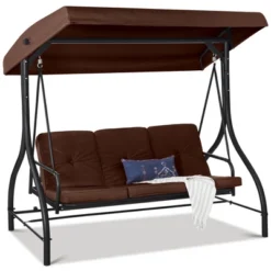 Best Choice Products 3-Seat Outdoor Converting Canopy Swing Glider Patio Hammock W/ Removable Cushions 21 Best Choice Products 3-Seat Outdoor Converting Canopy Swing Glider Patio Hammock W/ Removable Cushions -Best Choice Products GUEST 11d511ab 0dfc 4608 bcc3 9bbed9fe5ddf