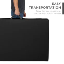 Best Choice Products 10ftx4ftx2in Folding Gymnastics Mat 4-Panel Exercise Workout Floor Mats W/ Handles -Best Choice Products GUEST 1205f163 1492 4e3d b914 e1f45626ef2d