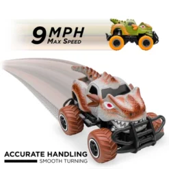 Best Choice Products Set Of 2 1/43 Scale 27MHz Toy Dinosaur RC Cars W/ 2 Controllers, 9mph Max Speed 10 Best Choice Products Set Of 2 1/43 Scale 27MHz Toy Dinosaur RC Cars W/ 2 Controllers, 9mph Max Speed -Best Choice Products GUEST 12a6076a 1735 4977 9694 47aa5532fb78