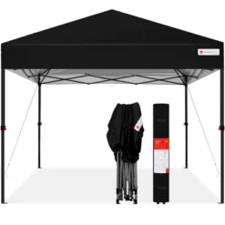 Best Choice Products 10x10ft Easy Setup Pop Up Canopy Instant Portable Tent W/ 1-Button Push, Carry Case -Best Choice Products GUEST 13872b91 1a03 488b 86db eebfd3163f51
