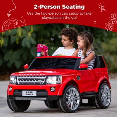 Best Choice Products 12V 3.7 MPH 2-Seater Licensed Land Rover Ride On Car Toy W/ Parent Remote Control 3 Best Choice Products 12V 3.7 MPH 2-Seater Licensed Land Rover Ride On Car Toy W/ Parent Remote Control