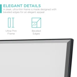 Best Choice Products 65x22in Full Length Mirror, Rectangular Beveled Wall Hanging & Leaning Floor Mirror -Best Choice Products GUEST 1cadd77f 2263 426f ac80 ef4825bcf97f