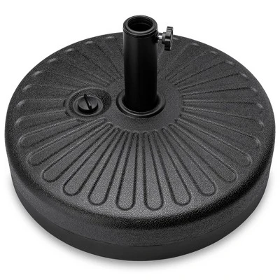 Best Choice Products Fillable Plastic Patio Umbrella Base Stand, Pole Holder W/ Adjustment Knob 9 Best Choice Products Fillable Plastic Patio Umbrella Base Stand, Pole Holder W/ Adjustment Knob - Image 7