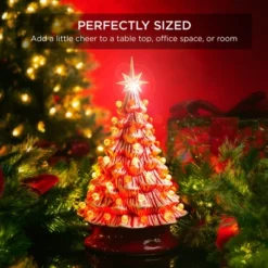 Best Choice Products 15in Pre-lit Ceramic Christmas Tree W/ Cord, Hand-Painted Decoration -Best Choice Products GUEST 262cb5e0 ca10 4120 a2e6 e2040a36d02a