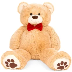 Best Choice Products 38in Giant Soft Plush Teddy Bear Stuffed Animal Toy W/ Bow Tie, Footprints -Best Choice Products GUEST 27556c59 356f 44c0 9142 0bf4465e116c