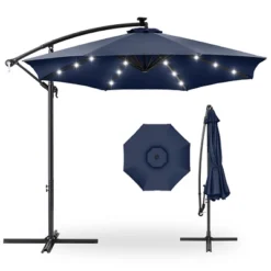Best Choice Products 10ft Solar LED Offset Hanging Outdoor Market Patio Umbrella W/ Easy Tilt Adjustment 31 Best Choice Products 10ft Solar LED Offset Hanging Outdoor Market Patio Umbrella W/ Easy Tilt Adjustment -Best Choice Products GUEST 29f37b58 2902 4322 b2ef 0f272aac63d0