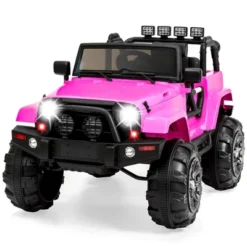 Best Choice Products 12V Kids Ride On Truck Car W/ Remote Control, Spring Suspension, Bluetooth, LED Lights -Best Choice Products GUEST 2b1d75ac f3e2 4aa9 866b f0478f45db76