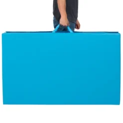 Best Choice Products 10ftx4ftx2in Folding Gymnastics Mat 4-Panel Exercise Workout Fitness Floor Mats W/ Handles Blue -Best Choice Products GUEST 2c373a1b b87d 4e93 bf64 29471368c443