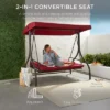 Best Choice Products 3-Seat Outdoor Converting Canopy Swing Glider Patio Hammock W/ Removable Cushions 2 Best Choice Products 3-Seat Outdoor Converting Canopy Swing Glider Patio Hammock W/ Removable Cushions -Best Choice Products GUEST 33fff5c9 d063 482f af0e 844ae1c26e74