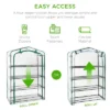 Best Choice Products 40in Wide 4-Tier Mini Greenhouse, Portable Indoor Outdoor Arboretum For Yard W/ Steel Shelves -Best Choice Products GUEST 367215f3 5383 4ed7 9273 23a8562bb40f