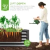 Best Choice Products 8x4x2ft Outdoor Metal Raised Garden Bed, Planter Box For Vegetables, Flowers, Herbs 1 Best Choice Products 8x4x2ft Outdoor Metal Raised Garden Bed, Planter Box For Vegetables, Flowers, Herbs -Best Choice Products GUEST 37e2a810 89b0 4098 bb92 a1ef77ee4bd1