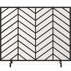 Best Choice Products 52x31in 3-Panel Iron Chevron Fireplace Screen, Spark Guard W/ Handles 21 Best Choice Products 52x31in 3-Panel Iron Chevron Fireplace Screen, Spark Guard W/ Handles -Best Choice Products GUEST 3f7fdf38 5a9a 401f 8a7d 5765b2f7e07c