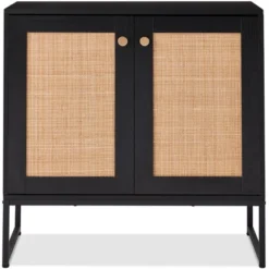 Best Choice Products 2-Door Rattan Storage Cabinet, Accent Furniture, Cupboard W/ Non-Scratch Foot Pads -Best Choice Products GUEST 41f398c5 e9bf 4c8d 9db2 39ddb24161cf
