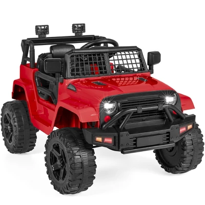Best Choice Products 12V Kids Ride On Truck Car W/ Parent Remote Control, Spring Suspension, LED Lights 13 Best Choice Products 12V Kids Ride On Truck Car W/ Parent Remote Control, Spring Suspension, LED Lights - Image 11