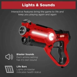 Best Choice Products Set Of 4 Infrared Laser Tag Blasters & Vest Set For Kids & Adults 14 Best Choice Products Set Of 4 Infrared Laser Tag Blasters & Vest Set For Kids & Adults -Best Choice Products GUEST 4a43e8a4 055d 418d 953b bfe365700790