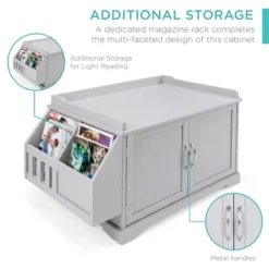Best Choice Products Large Wooden Cat Litter Box Enclosure, Storage Cabinet Bench Table W/ Magazine Rack 12 Best Choice Products Large Wooden Cat Litter Box Enclosure, Storage Cabinet Bench Table W/ Magazine Rack -Best Choice Products GUEST 4f527a69 7081 45bd 8852 f1c041b4b95d