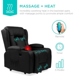 Best Choice Products Electric Power Lift Recliner Massage Chair Furniture W/ USB Port, Heat, Cupholders -Best Choice Products GUEST 4fd6eb33 d303 456c 9ed0 d588c210cefc