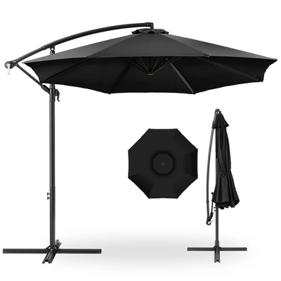 Best Choice Products 10ft Offset Hanging Outdoor Market Patio Umbrella W/ Easy Tilt Adjustment 11 Best Choice Products 10ft Offset Hanging Outdoor Market Patio Umbrella W/ Easy Tilt Adjustment - Image 9