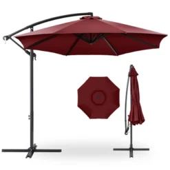 Best Choice Products 10ft Offset Hanging Outdoor Market Patio Umbrella W/ Easy Tilt Adjustment 32 Best Choice Products 10ft Offset Hanging Outdoor Market Patio Umbrella W/ Easy Tilt Adjustment -Best Choice Products GUEST 51774ef8 9df4 478f ad8a 4520740d6695