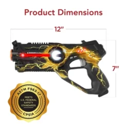 Best Choice Products Set Of 4 Infrared Laser Tag Blaster Set For Kids & Adults W/ Multiplayer Mode -Best Choice Products GUEST 5a869ccd 7c1f 4272 af41 39c64c8be44d