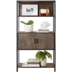Best Choice Products Storage Bookshelf For Living Room, Walkway W/ Enclosed Cabinet, Elevated Design -Best Choice Products GUEST 5c5d50e1 361e 4ff7 b561 423944d79d9d