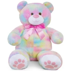 Best Choice Products 38in Giant Soft Plush Teddy Bear Stuffed Animal Toy W/ Bow Tie, Footprints -Best Choice Products GUEST 5e30a0b3 6b8b 458b b754 a46a50f99b06