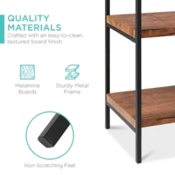 Best Choice Products 55in 3-Tier Shelf Console Table, Accent Furniture, Display Stand W/ Built-In Cabinet -Best Choice Products GUEST 5ecfa2d8 7e52 4a76 ad62 e0ddd440250b