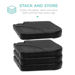 Best Choice Products 4-Piece Cantilever Offset Patio Umbrella Stand Square Base Plate Set W/ Easy-Fill Spouts -Best Choice Products GUEST 6119c6d1 96e5 4b44 8152 f94e44fef2f6