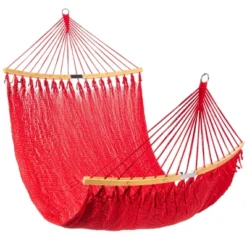 Best Choice Products 2-Person Woven Polyester Outdoor Caribbean Hammock W/ Curved Bamboo Spreader Bar 19 Best Choice Products 2-Person Woven Polyester Outdoor Caribbean Hammock W/ Curved Bamboo Spreader Bar -Best Choice Products GUEST 63507a6b 1b82 484c 86b8 dd756d928b8c