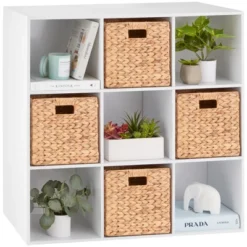 Best Choice Products 9-Cube Bookshelf, Display Storage Compartment Organizer W/ 3 Removable Back Panels -Best Choice Products GUEST 65dfa39b 4de6 425c 86d3 a6725d95eb1e