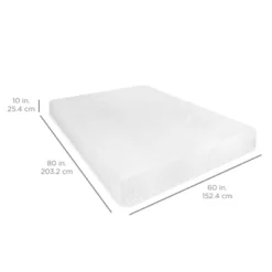 Best Choice Products 10in Dual Layered Memory Foam Mattress W/ CertiPUR-US Certified Foam 14 Best Choice Products 10in Dual Layered Memory Foam Mattress W/ CertiPUR-US Certified Foam -Best Choice Products GUEST 6777d1c9 2d62 41e1 bc7e 1875e01a8886