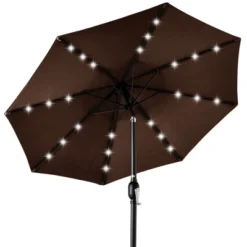 Best Choice Products 10ft Solar LED Lighted Patio Umbrella W/ Tilt Adjustment, UV-Resistant Fabric -Best Choice Products GUEST 6c9dceeb 26f9 4e23 9578 0d72bdc3af75