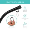Best Choice Products Metal Hanging Hammock C-Stand For Chair/ Weather-Resistant Finish, Offset Base - Stand Only -Best Choice Products GUEST 6da543ac e9d5 44f1 8091 2be60ed35d23