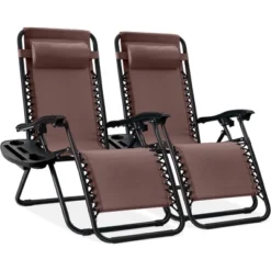 Best Choice Products Set Of 2 Zero Gravity Lounge Chair Recliners For Patio, Pool W/ Cup Holder Tray -Best Choice Products GUEST 72f0c41b dd28 4c91 ac6d 693365a9a686
