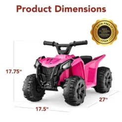 Best Choice Products 6V Kids Ride-On 4-Wheeler Quad ATV Car W/ 1.8mph Max Speed, Treaded Tires 18 Best Choice Products 6V Kids Ride-On 4-Wheeler Quad ATV Car W/ 1.8mph Max Speed, Treaded Tires -Best Choice Products GUEST 72fcb4dc 4e88 460d 859b 94a83ebc86ea