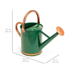 Best Choice Products 1-Gallon Galvanized Steel Watering Can For Gardening W/ O-Ring, Top Handle, Copper Accents 13 Best Choice Products 1-Gallon Galvanized Steel Watering Can For Gardening W/ O-Ring, Top Handle, Copper Accents -Best Choice Products GUEST 7494d74d 12a5 4187 86d2 fa5408f50cd3