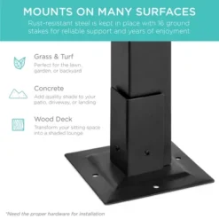 Best Choice Products 10x10ft Weather-Resistant Pergola, Patio Shelter W/ Retractable Sun Shade Canopy, Steel Frame -Best Choice Products GUEST 760d0d1c c26a 4984 b35c 814829a87f2a