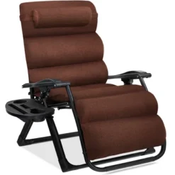 Best Choice Products Oversized Zero Gravity Chair, Folding Recliner W/ Removable Cushion, Side Tray -Best Choice Products GUEST 76239886 ee04 42c5 abcb c16d555a5fc7