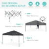 Best Choice Products 10x10ft Easy Setup Pop Up Canopy Instant Portable Tent W/ 1-Button Push, Carry Case -Best Choice Products GUEST 7907ad3b 93f2 483e b97e cc41cf1ee9c6