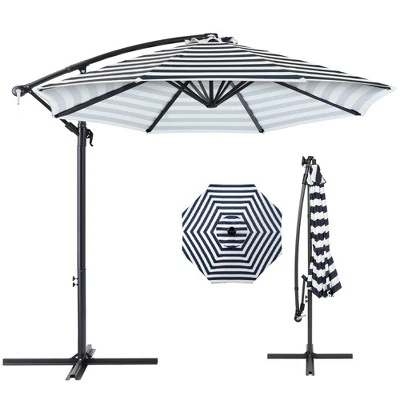 Best Choice Products 10ft Offset Hanging Outdoor Market Patio Umbrella W/ Easy Tilt Adjustment 15 Best Choice Products 10ft Offset Hanging Outdoor Market Patio Umbrella W/ Easy Tilt Adjustment - Image 13