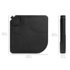 Best Choice Products 4-Piece Cantilever Offset Patio Umbrella Stand Square Base Plate Set W/ Easy-Fill Spouts -Best Choice Products GUEST 827be630 7945 4389 ad1e b56e37c87c71