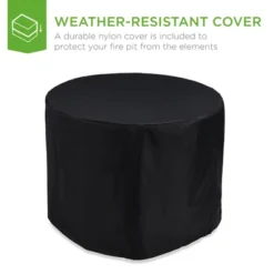 Best Choice Products 32in Round Fire Pit Table, 50,000 BTU Outdoor Wicker Patio Firepit W/ Cover, Tank Holder -Best Choice Products GUEST 831a3086 7115 4883 af6c 015325df245c