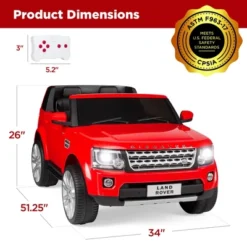 Best Choice Products 12V 3.7 MPH 2-Seater Licensed Land Rover Ride On Car Toy W/ Parent Remote Control 17 Best Choice Products 12V 3.7 MPH 2-Seater Licensed Land Rover Ride On Car Toy W/ Parent Remote Control -Best Choice Products GUEST 8508c68a 8233 4362 900b 4738f8e03197