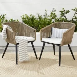 Best Choice Products Set Of 2 Indoor Outdoor Patio Dining Chairs Woven Wicker Seating Set 250lb Capacity -Best Choice Products GUEST 856adecb cade 40b0 816c 24c4b6194914