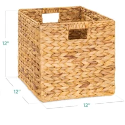 Best Choice Products 12x12in Hyacinth Baskets, Set Of 5 Multipurpose Collapsible Organizers W/ Inserts 18 Best Choice Products 12x12in Hyacinth Baskets, Set Of 5 Multipurpose Collapsible Organizers W/ Inserts -Best Choice Products GUEST 89f89e82 3d1b 41d8 ba83 c6b0efb5a7b2
