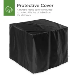 Best Choice Products 28in Propane Gas Fire Pit Table 50,000 BTU Outdoor Wicker W/ Glass Beads, Tank Holder -Best Choice Products GUEST 8aaf54b3 40ac 4bd6 b743 ad3c0cc97e3f